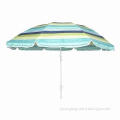 200cm Colorful Beach Sun Umbrella, Made of Polyester Material, Customized Design Welcomed